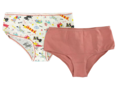 PACK X2 CULOTTE ALGODON NENA (P52158) - Victoria Garrido Lenceria