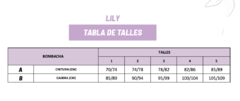 MALLA COLALESS TIRO ALTO LILY (4111K) - tienda online