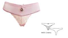 COLALESS LYCRA CON PUNTILLA REBECA (N0635) - comprar online