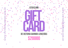 GIFT CARD POR $20000 (GIFTCARD20000) - comprar online