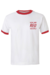 OUTLET CAMISETA BORDADA RED COM DETALHES EM VERMELHO