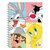 CUADERNO A5 16x21 CM TAPA DURA RAYADO LOONEY TUNES PERSONAJES PASTEL MOOVING