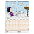 CALENDARIO 2025 30x40 CM MENSUAL SNOOPY MOOVING - comprar online