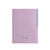 CARPETA PASTEL A4 EN L 5 DIVISIONES ROSA FW