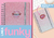 CUADERNO NOTEBOOK FUNKY A5 ESPIRAL RAYADO YEAH BESO MOOVING - comprar online