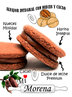 MI MORENA ALFAJOR INTEGRAL ARTESANAL CAJA 12 UNIDADES en internet