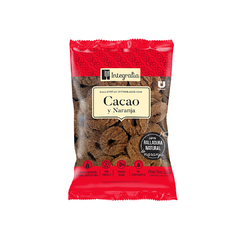 Integralia Galletitas Aritos de Avena Cacao y Naranja 220gr