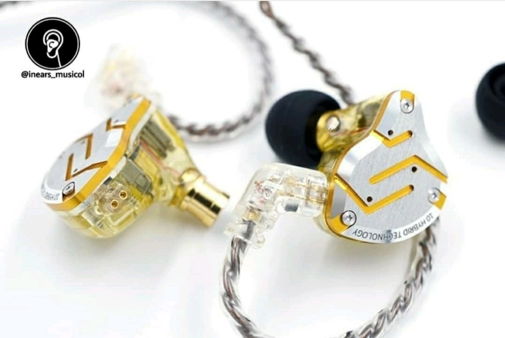 Audífono In Ear KZ-ZS10 Pro Glare Gold