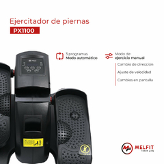 Elíptico Ejercitador Pedalera De Piernas Eléctrico Melfit en internet