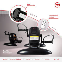 Pedalera Electrica Ejercitador De Piernas Melfit Px8000 en internet