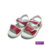 SANDALIAS SOFT SPORT BLANCO FUCSIA