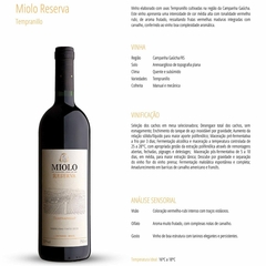 Imagem do Vinho Miolo Reserva Tinto Branco Seco Sabores Garrafa 750ml