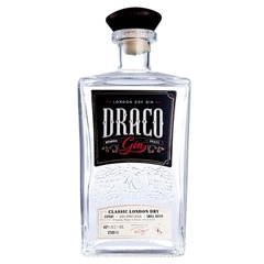 Gin Draco London Dry 750ml Kit Garrafa e Taça Gin Tônica - loja online