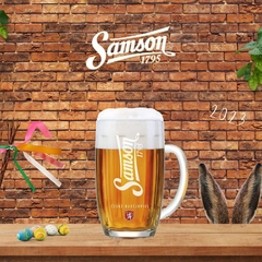 Caneca para Cerveja Samson 1795 em Vidro Personalizada 500ml - loja online