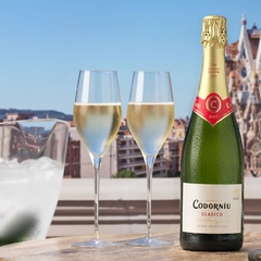 Espumante Codorniu Brut Classico Cava Espanhol Garrafa 750ml - comprar online