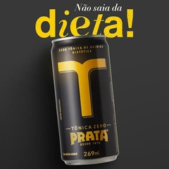 Mixer Prata Tônica Zero Açúcar Drinks Coquetel Lata 269ml - comprar online