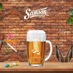 Cerveja Samson 1795 Czech Lager Clara Estilos Garrafa 500ml - Newness Bebidas