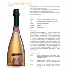 Espumante Miolo Millésime Brut Rosé Vale Vinhedos D.O. 750ml na internet