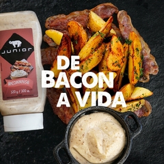 Maionese de Bacon Baconnaise Junior Molho Lanche Pouch 1,1Kg - loja online