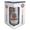 Kit Cerveja Erdinger Weissbier Alemã Lata 500ml + Caneca