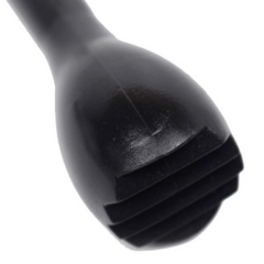 Macerador de Plástico Dentado Preto 22cm - comprar online