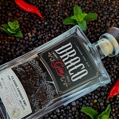 Gin Draco London Dry 750ml Kit Garrafa e Taça Gin Tônica na internet