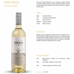 Vinho Miolo Seleção Branco Tinto Rosé Sabores Garrafa 750ml - comprar online