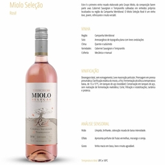 Vinho Miolo Seleção Kit Degustação Premium 4 Garrafas 750ml - Newness Bebidas