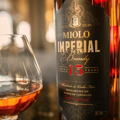 Brandy Miolo Imperial Conhaque Envelhecido 15 Anos 750ml - Newness Bebidas