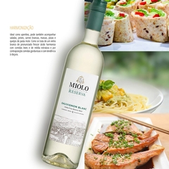 Vinho Miolo Reserva Tinto Branco Seco Sabores Garrafa 750ml - Newness Bebidas