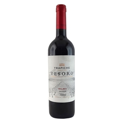 Vinho Trapiche Tesoro Malbec Tinto Argentino - Garrafa 750ml