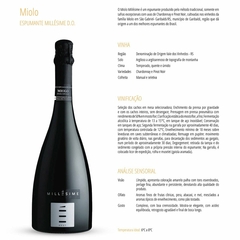 Espumante Miolo Millésime Brut Rosé Vale Vinhedos D.O. 750ml na internet