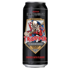 Cerveja Trooper Iron Maiden Premium British Clara Lata 500ml