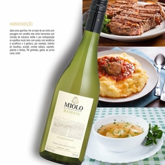 Vinho Miolo Reserva Chardonnay Branco Seco Garrafa 375ml - Newness Bebidas