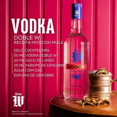 Vodka Doble W Tridestilada Caipirinha Drinks Garrafa 970ml - Newness Bebidas