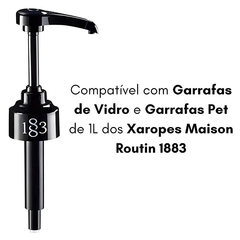 Bomba Dosadora 1883 Maison Routin 8ml para Xarope Vidro PET - Newness Bebidas