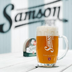 Caneca para Cerveja Samson 1795 em Vidro Personalizada 500ml - Newness Bebidas