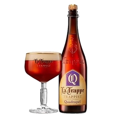 Cerveja La Trappe Quadrupel Escura Holanda Garrafa 750ml - Newness Bebidas