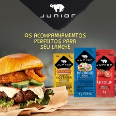 Maionese Junior Sachê 8g Lanche Porção - Caixa 176 Unidades - Newness Bebidas