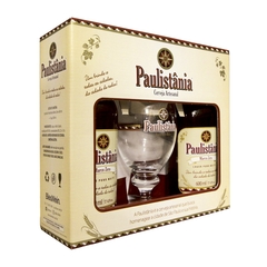 Kit Cerveja Paulistânia Marco Zero 2 Garrafas 600ml + Taça