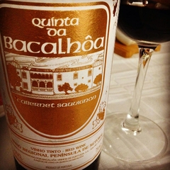 Vinho Quinta da Bacalhôa Cabernet Sauvignon 750ml Portugal - Newness Bebidas