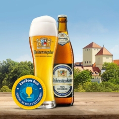 Cerveja Alemã Weihenstephaner Hefeweissbier - Garrafa 500ml - comprar online