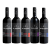 Vinho Almaden Kit Degustação Tintos 5 Garrafas 750ml