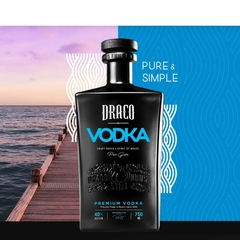 Vodka Draco Premium Craft Spirit of Brasil Pure Grain 750ml