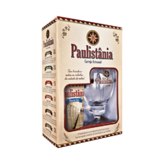 Kit Cerveja Paulistânia Trem das Onze 1 Grf 500ml + Taça