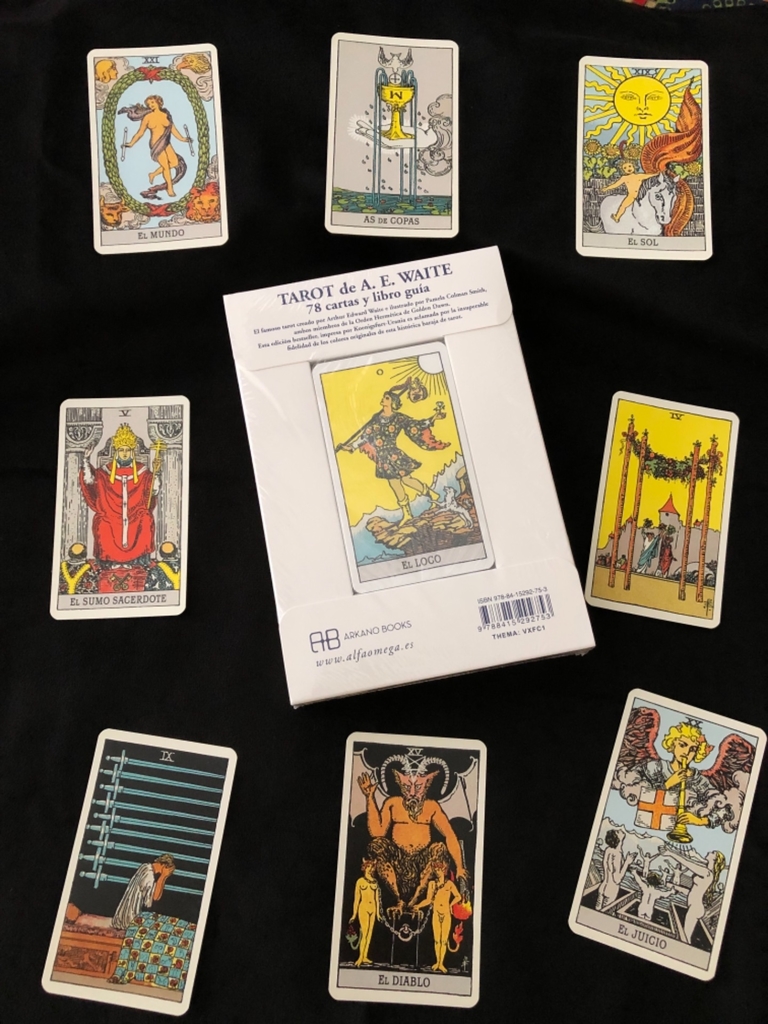 Cartas Tarot Rider Waite ( Arkano ) · 69191 - Arkano Books - Bohindra Libros  esotéricos