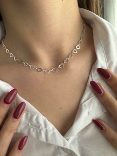 Collar Corazones - comprar online