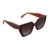 Óculos de Sol Suzan - Vinho - loja online