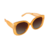 Óculos de Sol Flat - Laranja Translúcido - loja online