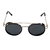 Óculos de Sol Nardon - Preto e Dourado - comprar online